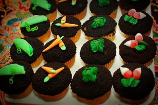3 Easy Vegetable Cupcake Ideas